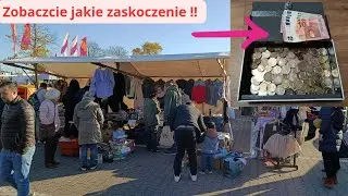 Pchli targ w Niemczech.Masa ludzi wykupiła prawie wszystko 😲#antyki #vintage #pchlitarg #fleamarket 