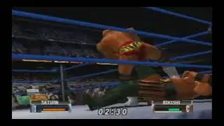 WWF No Mercy - N64 Gameplay - Perry Saturn vs Rikishi