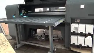 HP Scitex FB500 operational video