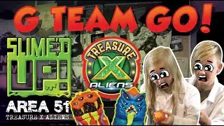 TREASURE X ALIENS AREA 51-G TEAM GO! SLIME'D UP!