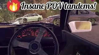 Completing the career mode in Hashiriya Drifter | POV tandems🔥 | new s15 car