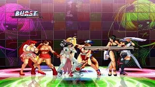 Sexy Ladies Party 4v4 Patch MUGEN 1.0 Battle!!!