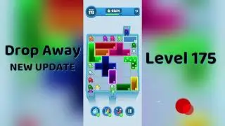 Drop Away Level 175 Walkthrough - NEW UPDATE | Step-by-Step Guide 🧠 | SolutionGuruji