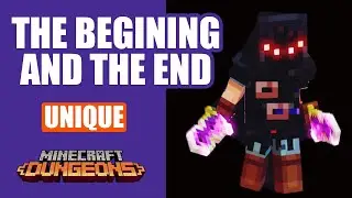 THE BEGINNING AND THE END Melee Weapon | Minecraft Dungeons
