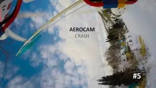 Aerocam Dron Crash. Падение коптера )))