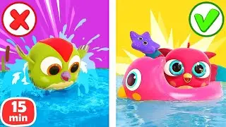 Hop Hop si Burung Hantu & video Belajar bayi | Kartun bayi untuk anak | Pelajari warna dan bentuk