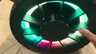 Wonderfold XL wheel light installation and removal HUB style