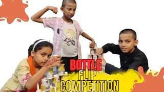 The Great Bottle Flip & Cup Tower Gam|Family Game