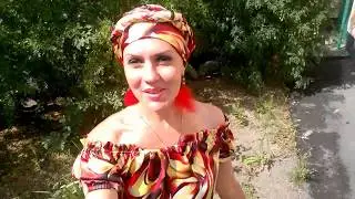 СШИЛА ПЛАТЬЕ И ПОВЯЗАЛА ТЮРБАН НА ДЕНЬ МЕТАЛЛУРГОВ.