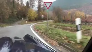 B&uuml;rstenbinder Rallye 2018 mit Triumph TR5PI