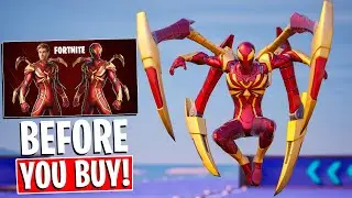 Комплект «ЖЕЛЕЗНЫЙ ПАУК» | Игровой процесс + комбо! Перед покупкой (Fortnite x Marvel)