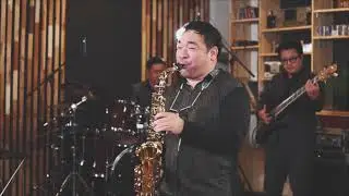 WASABI  -  Koh Mr.Saxman & Takeshi Band, Music by Jun Abe 「 Live At  MAWA Studio 」