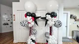Balloon crazy towers #diy #diycrafts #balloons #balloonart
