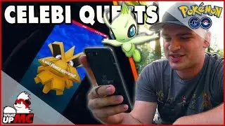 CELEBI QUESTS + SHINY HUNTING NEW POK&Eacute;MON! - Pokemon GO