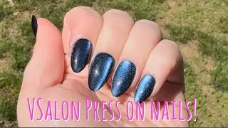 VSalon Press on Nails! Haul and Try on