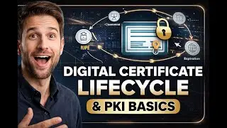 Digital Certificate Lifecycle & PKI Basics for Secure Systems