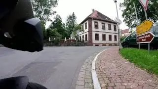 Testvideo R1200GS ADV LC, Taubertal, Spessart