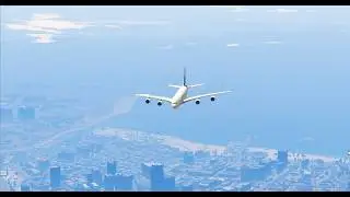A320 Plane Mid-Air Collision and Emergency Landing at Airport - GTA 5