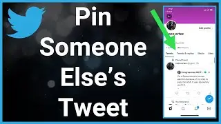 How To Pin Someone Else's Tweet on Twitter Pin Any Tweet To Your Profile