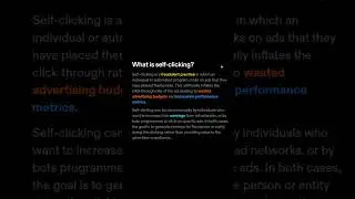 What is Self Clicking in Ad Network ?🤔