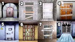 Granny All Chapters 1, 2, 3, 4, 5, 6 Door Escape New Update | Granny All Chapters Escape Endings