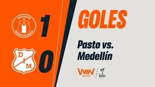 ¡Andrey Estupiñán cambio el penal por gol y Pasto abre el marcador ante Medellín!