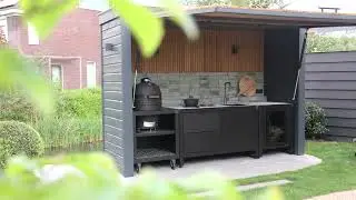 Ontdek de Rubix buitenkeuken &ndash; Flexibel, stijlvol en klaar voor elk seizoen