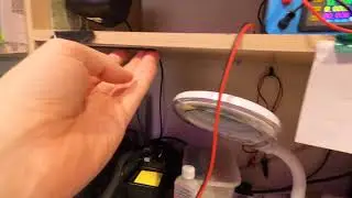 Workspace Lighting with Car daylight running lights