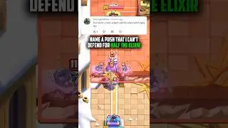 Evo Witch, Hero Knight + ability vs 5 elixir 💚