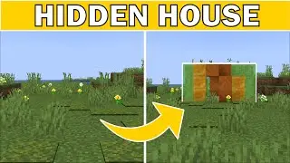 Minecraft: СЕКРЕТНЫЙ дом, который вылезает из-под земли | Обучающее видео для 1.19&ndash;1.21