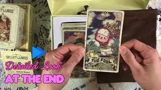 AKU238 - Day 235/365Day #kickstarter LENTICULAR The Valley of the Lambs Tarot #unboxing #flipthrough