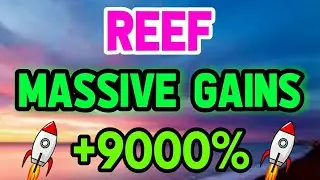 Reef finance +9000% Increase || Reef News || Reef Price prediction