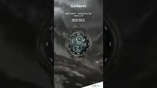 Announcing Instinct Crossover AMOLED. Analog smartwatch. Dynamic digital display🕙📟#amoleddisplay