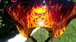 Ghost Rider Harley Fairing