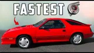 9 самых быстрых американских турбированных автомобилей 1980-х годов!