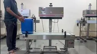 Induction Sealing Machine for Oil Industries - Pail Sealing