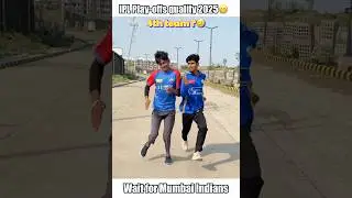 IPL Play-off qualify 2025😁 ft. RCB, GT & MI #cricket #shorts #trending