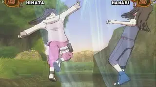{Hinata Vs Hanabi} Naruto Shippuden Ultimate Ninja 5