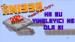KIZILTAŞ YİNELEYİCİ (REDSTONE REPEATER) NASIL &Ccedil;ALIŞIR? YENIR MI?┇Ani33r ile Redstone'a Doğru┇B&ouml;l&uuml;m 2