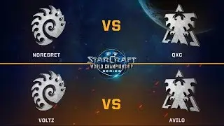 StarCraft 2 - NoRegret vs. qxc / Voltz vs. avilo - WCS Valencia Challenger NA - Qualifier #2