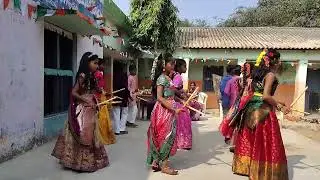 Raghukula Tilaka ra ra kolatam | Republic Day celebrations MPPS GOLLAPALLY