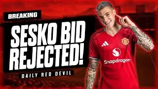 Benjamin Sesko Bid REJECTED! Bruno Fernandes To Saudi? | Manchester United News
