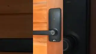 The perfect blend of traditional and modern security. Smart lock with the convenience of a key.