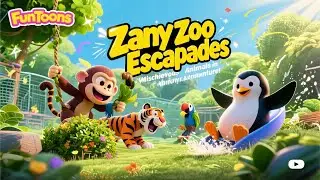 Zany Zoo Escapades 🐒✨ | Mischievous Animals in a Wild & Funny Adventure!