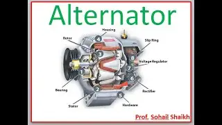 Alternator/Construction and Working of Alternator