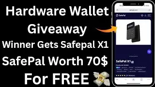 SafePal X1 Hardware Wallet Giveaway || Giveaway to crypto cat community || Full details in Telugu