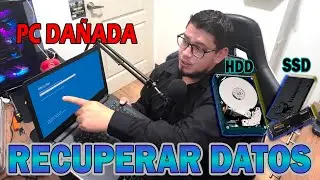 Recupera los Datos de un Disco  HDD  o SSD Formateados o Protegidos con Bitlocker &iexcl;Tutorial f&aacute;cil!