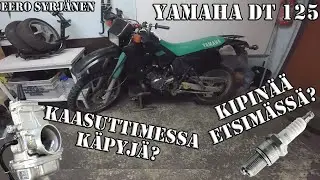 LÄHTEEKÖ DT TOIMIMAAN? || YAMAHA DT 125 || GARAGEVLOG#83