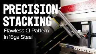 EZ Bend's Precision Stacking: Flawless CI Pattern in 16ga Steel