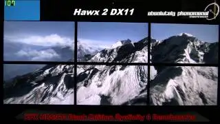 XFX HD 5970 Black Edition Hawx 2 DX11  Eyefinity 6 Benchmark